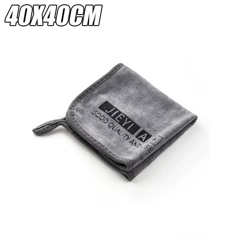 1/5Pcs Car Wash Microfiber Towel Cleaning Drying Cloth Hemming Car Care Cloth High-End Detailing Wash Towel for Auto 30X30/60Cm