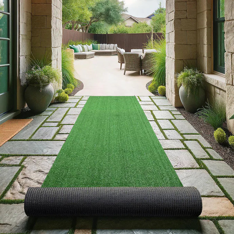 Artificial Grass 2X8 Fake Grass Turf Rug for Patio Lawn Landscape 1.8-Ft X 8-Ft Artificial Grass