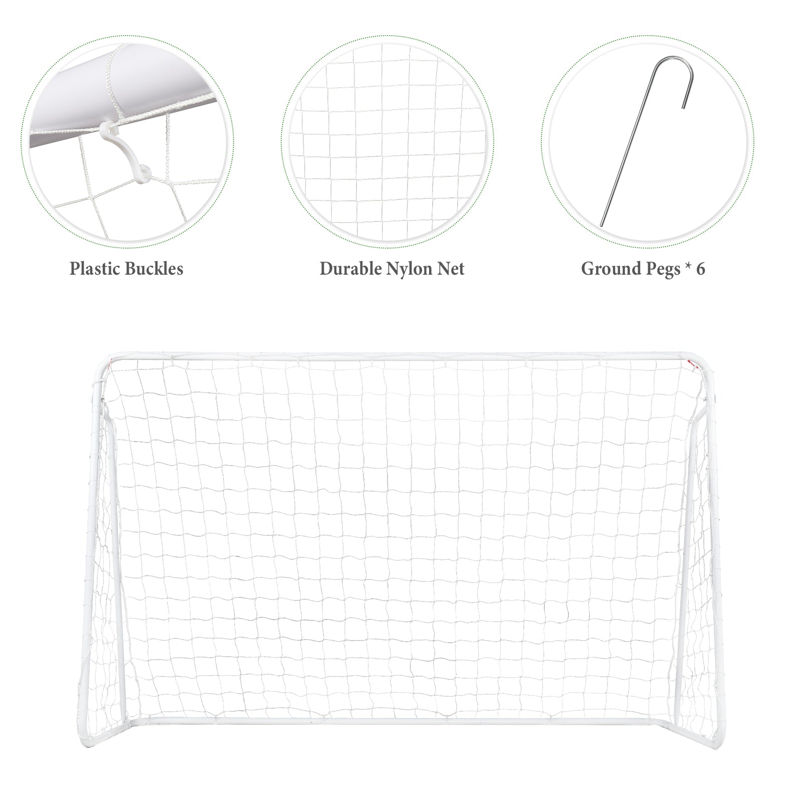 2.45M Steel Goal