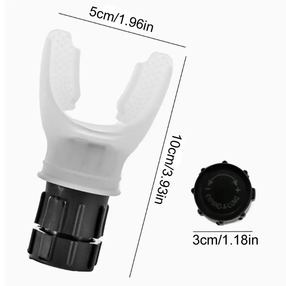 Sports Breathing Trainer Portable Lung Capacity Abdominal Breathing Trainer with Adjustable Intensity Knob Lung Trainer Tool