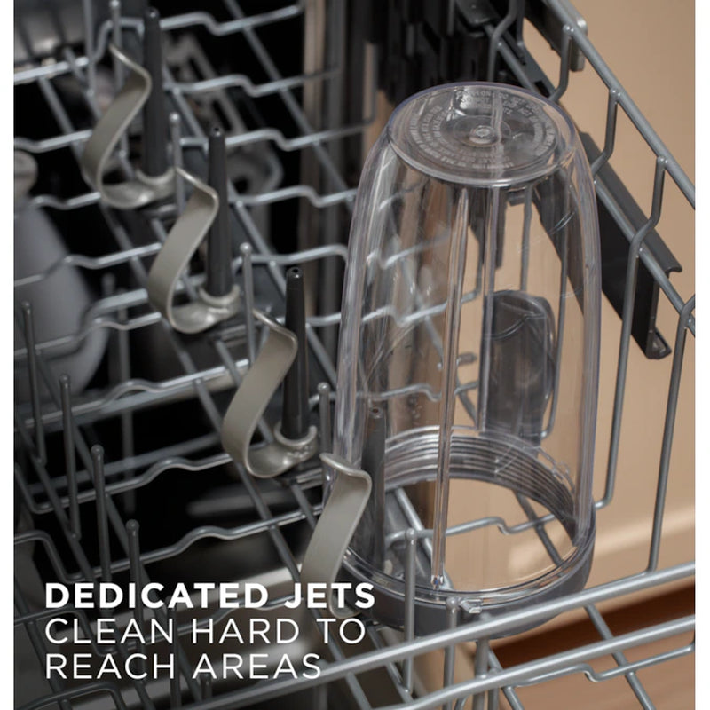 24-In Top Control Built-In Dishwasher with Third Rack ( Finrprint Resistant Stainless Steel ) ENERGY STAR, 47-Decibel Very Quiet Sound Level