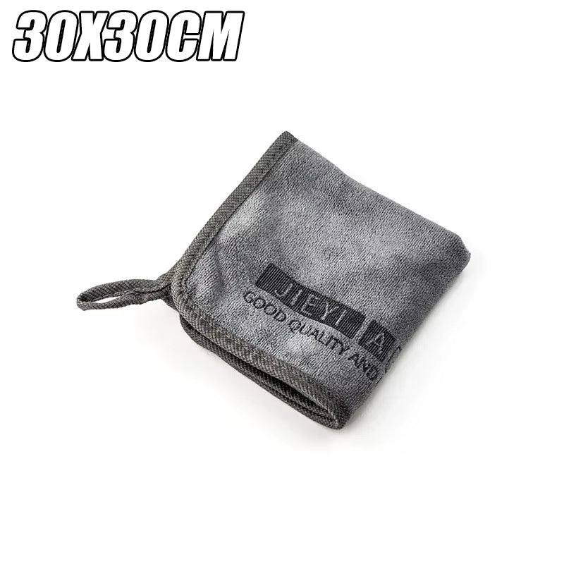 1/5Pcs Car Wash Microfiber Towel Cleaning Drying Cloth Hemming Car Care Cloth High-End Detailing Wash Towel for Auto 30X30/60Cm