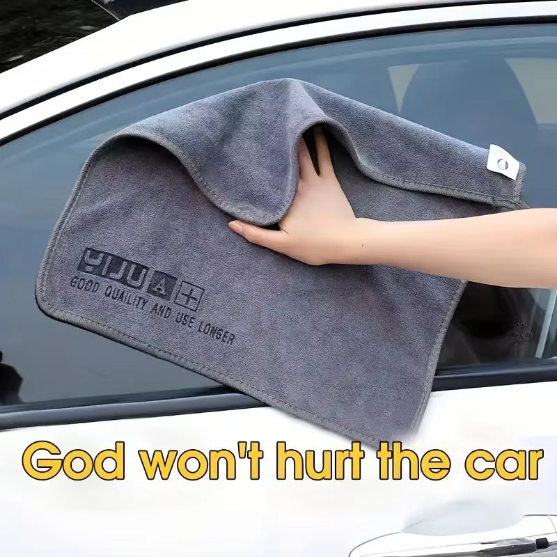 1/5Pcs Car Wash Microfiber Towel Cleaning Drying Cloth Hemming Car Care Cloth High-End Detailing Wash Towel for Auto 30X30/60Cm