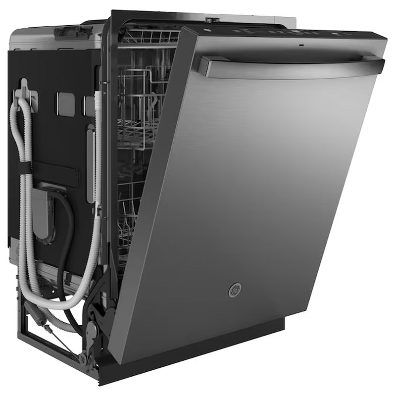 24-In Top Control Built-In Dishwasher with Third Rack ( Finrprint Resistant Stainless Steel ) ENERGY STAR, 47-Decibel Very Quiet Sound Level